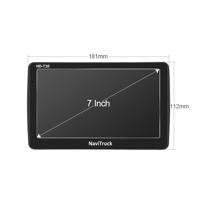 Navigatie GPS pentru Camioane, Matinav24.ro HDT10 16GB ,ecran mare de 7 inch,suporta card pana la 128GB !
