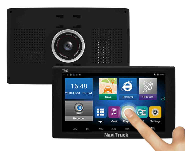 Pachet complet Navigatie GPS Matinav24.ro T9X 2026,camera DVR FULL HD ,model nou,+Card memorie 32 GB+Husa protectie