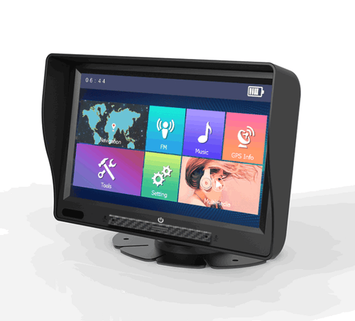 Navigatie GPS Camioane ,Matinav24.ro P9 2026 ,suport de bord,ecran de 9 inch,parasolar inclus