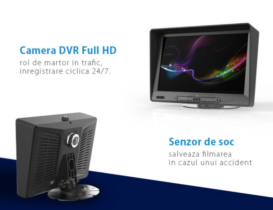 MODEL NOU !Navigatie GPS pentru camioane Matinav24.ro T7X-PRO 2026 ,parasolar inclus,ecran de 7 inch,camera DVR Full HD !