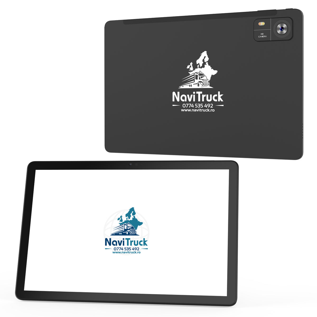 Tableta GPS Matinav24.ro 2026 setata pentru camion de 10 inch, Opt-nuclee, 12GB RAM+128GB ROM, 6000mAh, slot cartela SIM, 2.4G+5G WIFI, Bluetooth, Gri