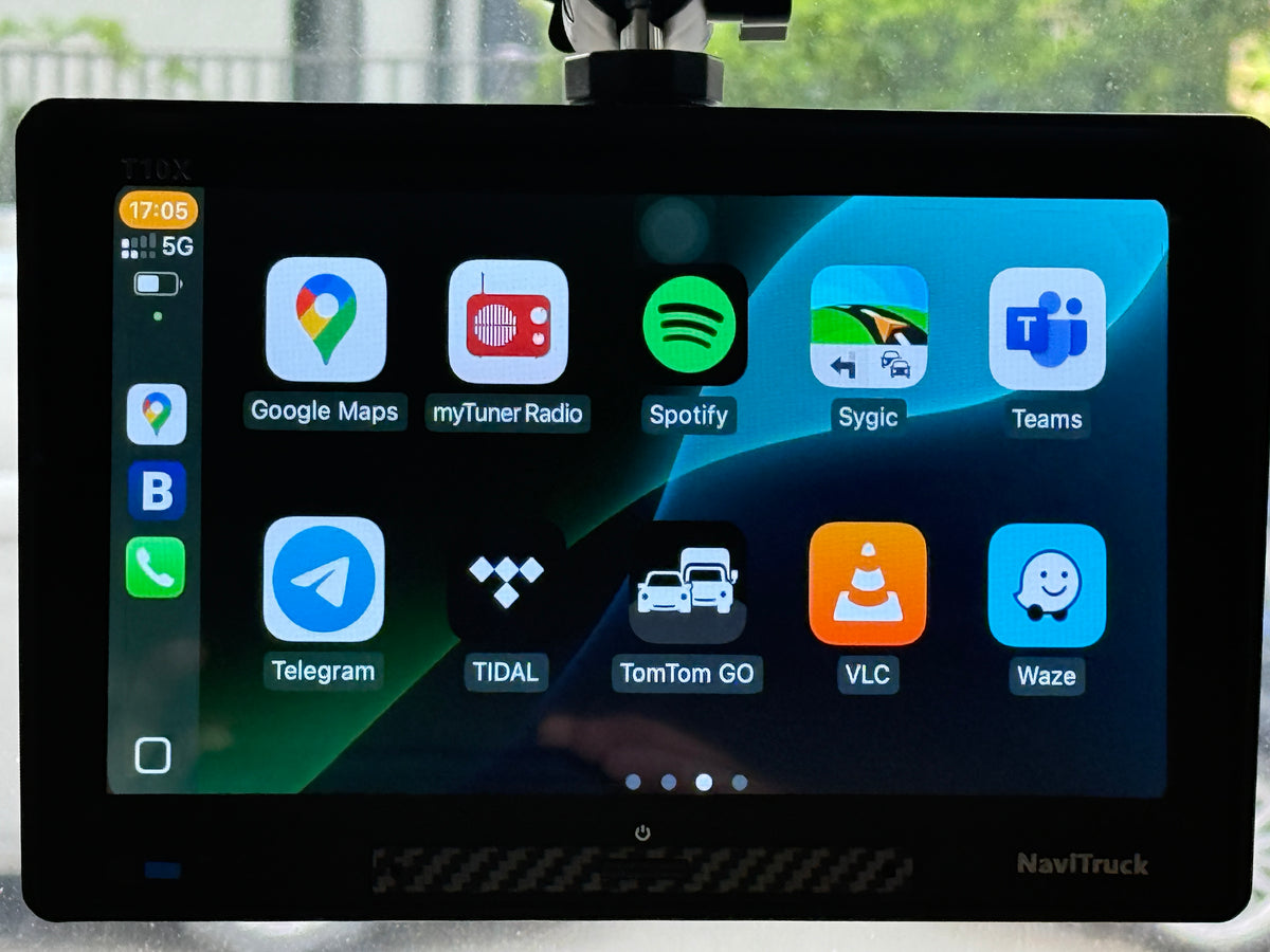 MODEL NOU !Navigatie GPS pentru camioane Matinav24.ro T10X-PRO 2026 ,parasolar inclus,ecran mare de 9 inch,camera DVR Full HD,camera marsarier inclusa !
