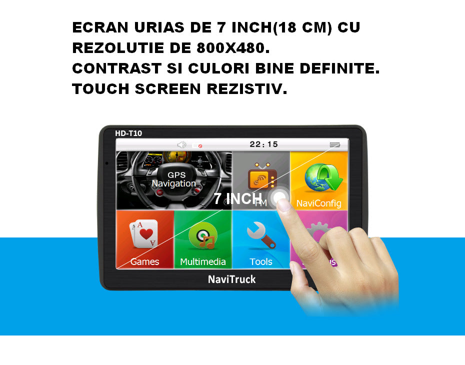Pachet complet navigatie GPS Matinav24.ro HDT10, +Parasolar