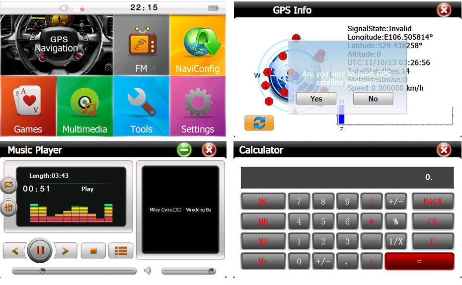 Navigatie GPS pentru Camioane, Matinav24.ro HDT10 16GB ,ecran mare de 7 inch,suporta card pana la 128GB !