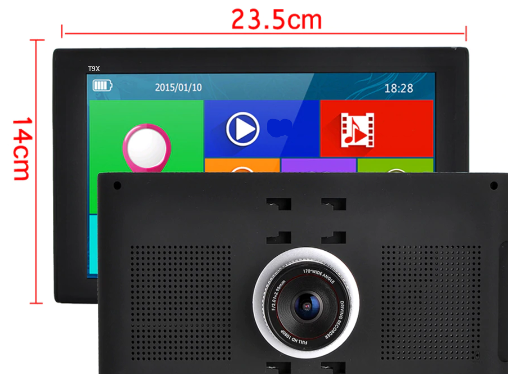 Navigatie GPS pentru camioane ,model nou 2026 Matinav24.ro T9X ,16 GB,ecran de 9 inch,camera DVR FULL HD
