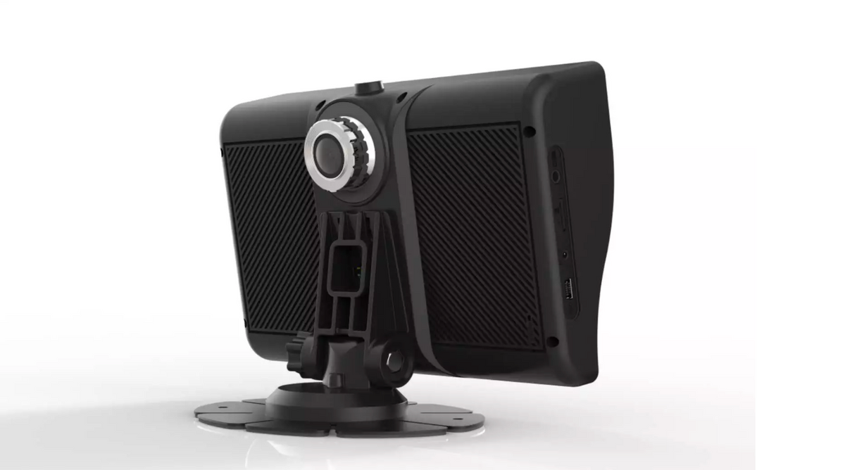 MODEL NOU !Navigatie GPS pentru camioane Matinav24.ro T10X-PRO 2026 ,parasolar inclus,ecran mare de 9 inch,camera DVR Full HD,camera marsarier inclusa !
