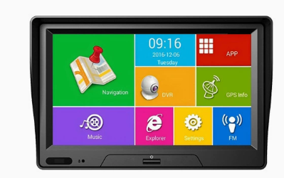 Model NOU ! Navigatie GPS pentru camioane model Matinav24.ro D10S 2026 16GB,ecran mare de 7 inch